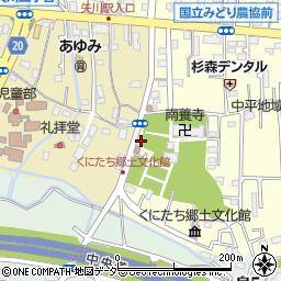 東京都国立市谷保6249-3周辺の地図
