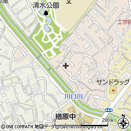 東京都八王子市犬目町189-10周辺の地図