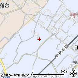 正徳寺温泉　初花周辺の地図