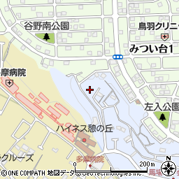 東京都八王子市左入町626周辺の地図
