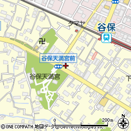 東京都国立市谷保5108-2周辺の地図