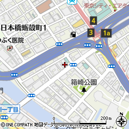 東京都中央区日本橋箱崎町17周辺の地図