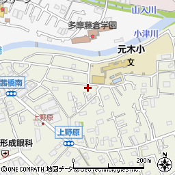 東京都八王子市下恩方町510周辺の地図