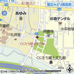 東京都国立市谷保6249-25周辺の地図