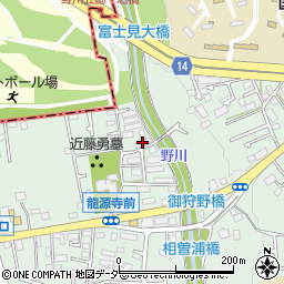 野川ハイツ５号館周辺の地図