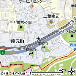 東京都新宿区南元町8周辺の地図
