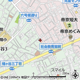 東京都渋谷区幡ケ谷3丁目2-4周辺の地図