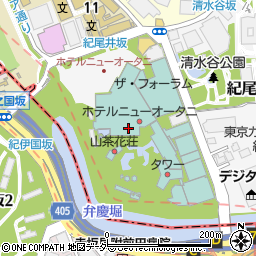 東京都千代田区紀尾井町4周辺の地図