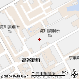 株式会社佐渡島　グレーチング倉庫周辺の地図