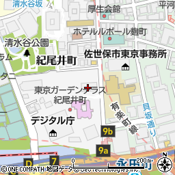 千代田放送会館周辺の地図