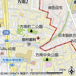 グループホームなごみ方南周辺の地図