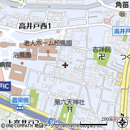 東京都杉並区高井戸西1丁目10周辺の地図