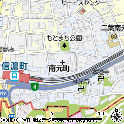 東京都新宿区南元町5周辺の地図