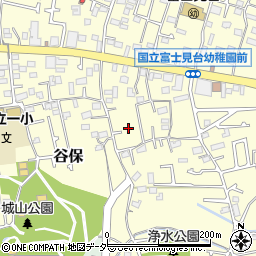 東京都国立市谷保5902-7周辺の地図