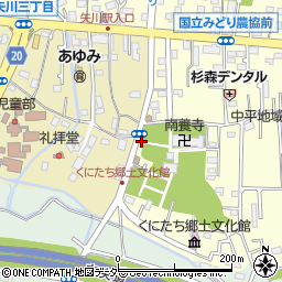 東京都国立市谷保6249-27周辺の地図