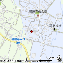 山梨県山梨市鴨居寺408周辺の地図