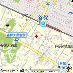 東京都国立市谷保5029-1周辺の地図