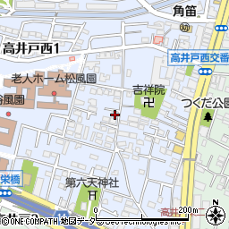 東京都杉並区高井戸西1丁目10-29周辺の地図