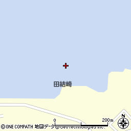 田結崎周辺の地図