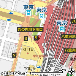 味噌麺処花道庵　東京駅店周辺の地図