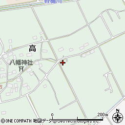 千葉県匝瑳市高970周辺の地図