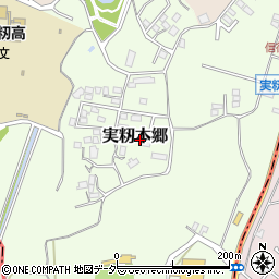千葉県習志野市実籾本郷周辺の地図