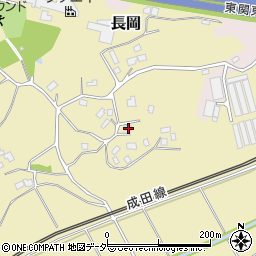 千葉県四街道市長岡413-1周辺の地図