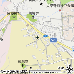 東京都八王子市弐分方町7-2周辺の地図