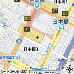 日本ばし大増日本橋高島屋店周辺の地図
