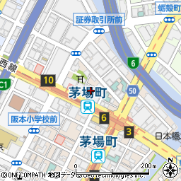 東京証券会館　ホール周辺の地図