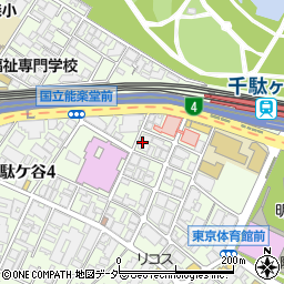ふれあいサポート渋谷周辺の地図