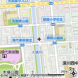 東京都江東区石島1周辺の地図