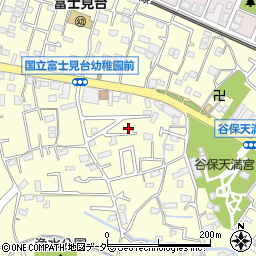 東京都国立市谷保5856-8周辺の地図