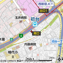 ＰＲＩＭＥＵＲＢＡＮ初台周辺の地図