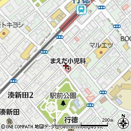 富士パーク行徳駅前駐車場周辺の地図