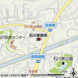 八王子市役所石川出張所周辺の地図