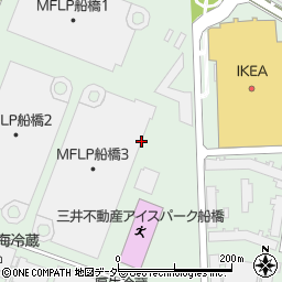 ポポラー　千葉南船橋浜町園周辺の地図