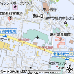 ヴァンヴェール 甲府記念日ホテル周辺の地図