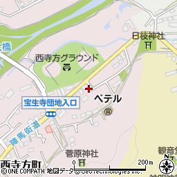 東京都八王子市西寺方町712周辺の地図