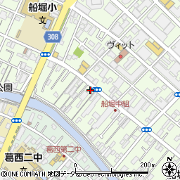 宇田川酒店周辺の地図