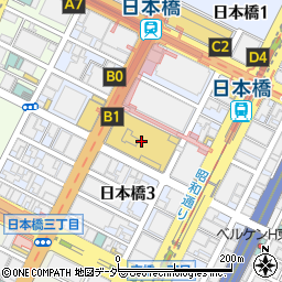 ＪＴＢ　日本橋高島屋店周辺の地図