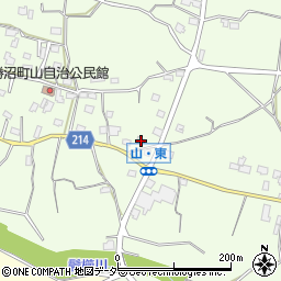 山梨県甲州市勝沼町山1122周辺の地図