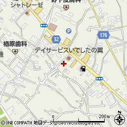 東京都八王子市楢原町443周辺の地図