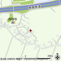 千葉県佐倉市大篠塚周辺の地図