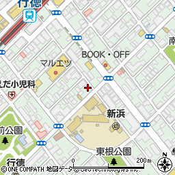 千葉県市川市行徳駅前周辺の地図