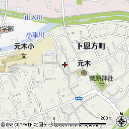 東京都八王子市下恩方町556周辺の地図