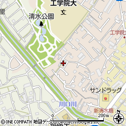 東京都八王子市犬目町186-22周辺の地図
