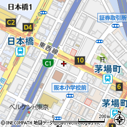 東京都中央区日本橋兜町12周辺の地図