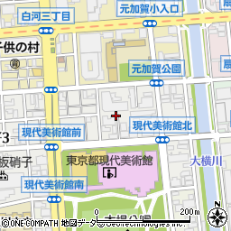 東京都江東区三好4丁目周辺の地図