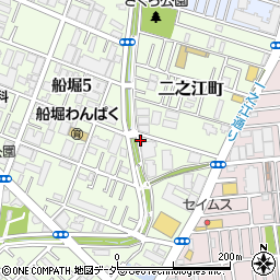 東京都江戸川区二之江町1411周辺の地図